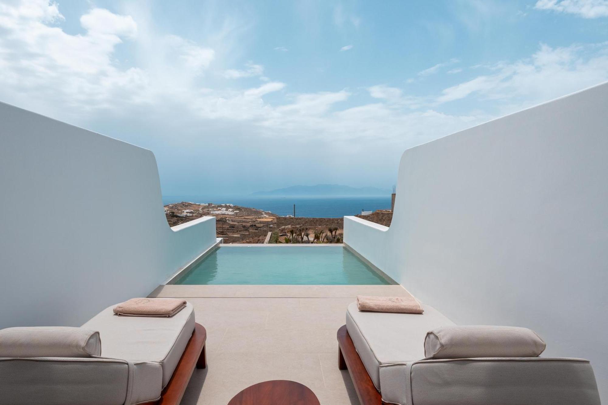Muse Of Mykonos Luxury Suites Mykonos Town Luaran gambar