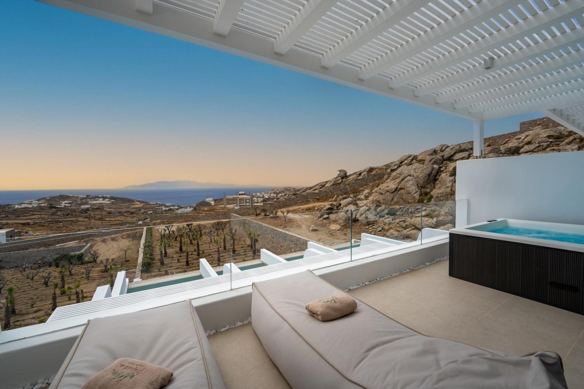 Muse Of Mykonos Luxury Suites Mykonos Town Luaran gambar