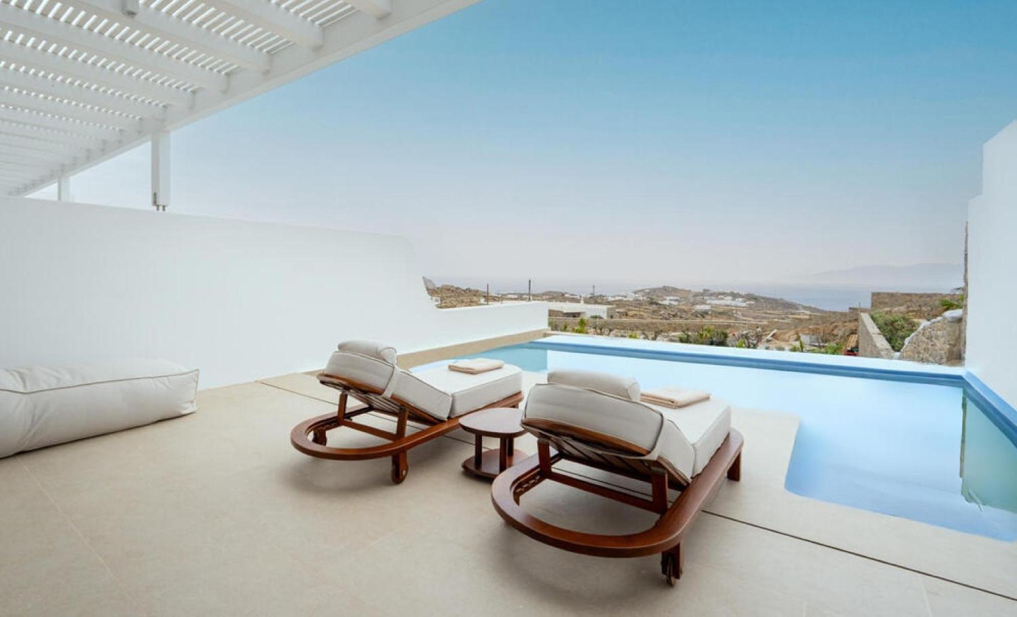 Muse Of Mykonos Luxury Suites Mykonos Town Luaran gambar