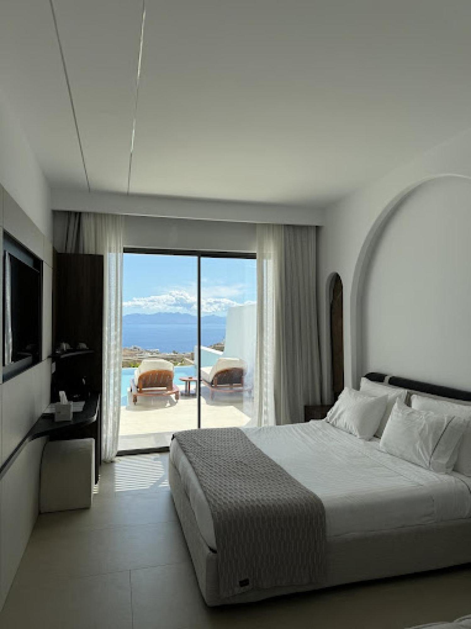 Muse Of Mykonos Luxury Suites Mykonos Town Luaran gambar
