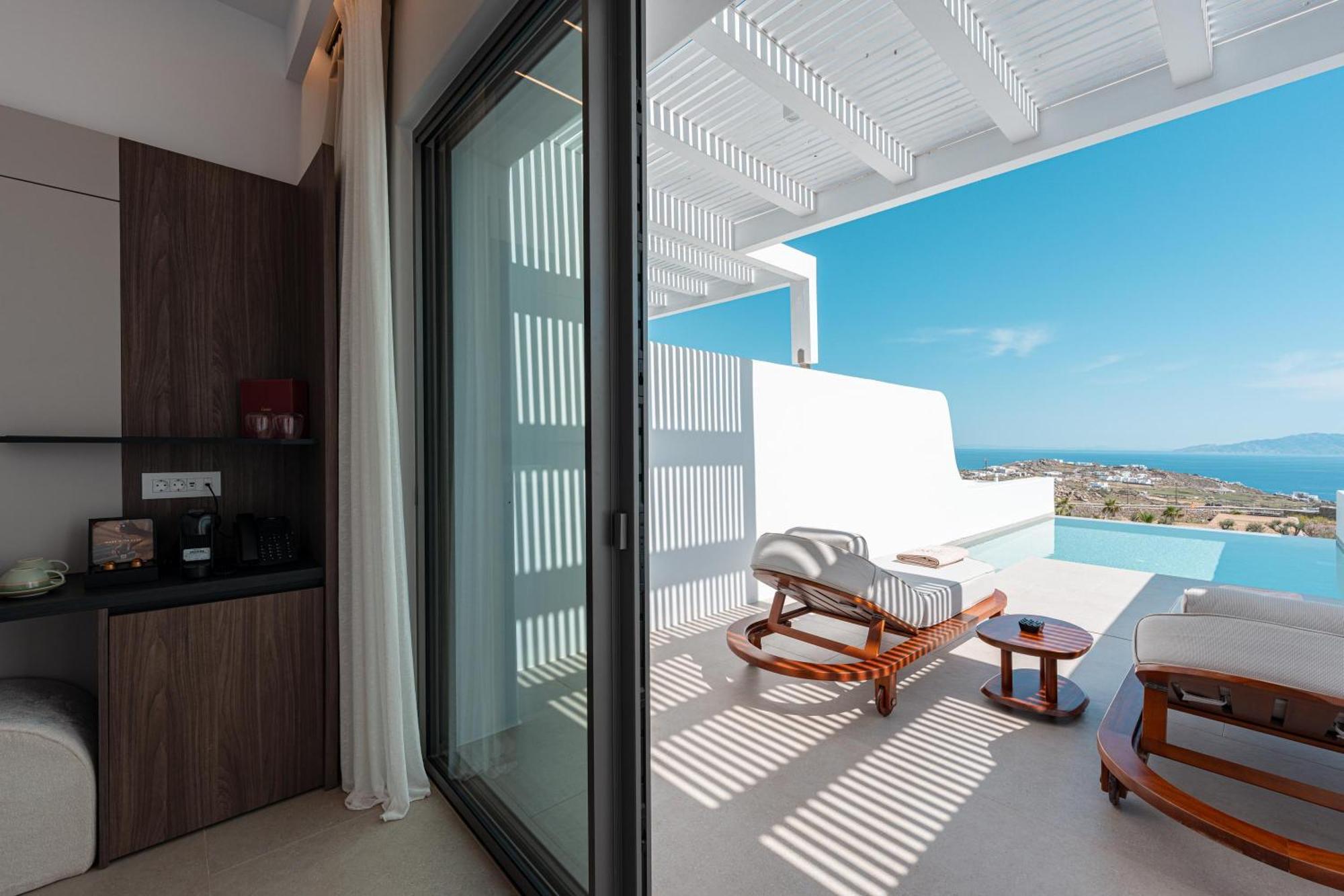 Muse Of Mykonos Luxury Suites Mykonos Town Luaran gambar