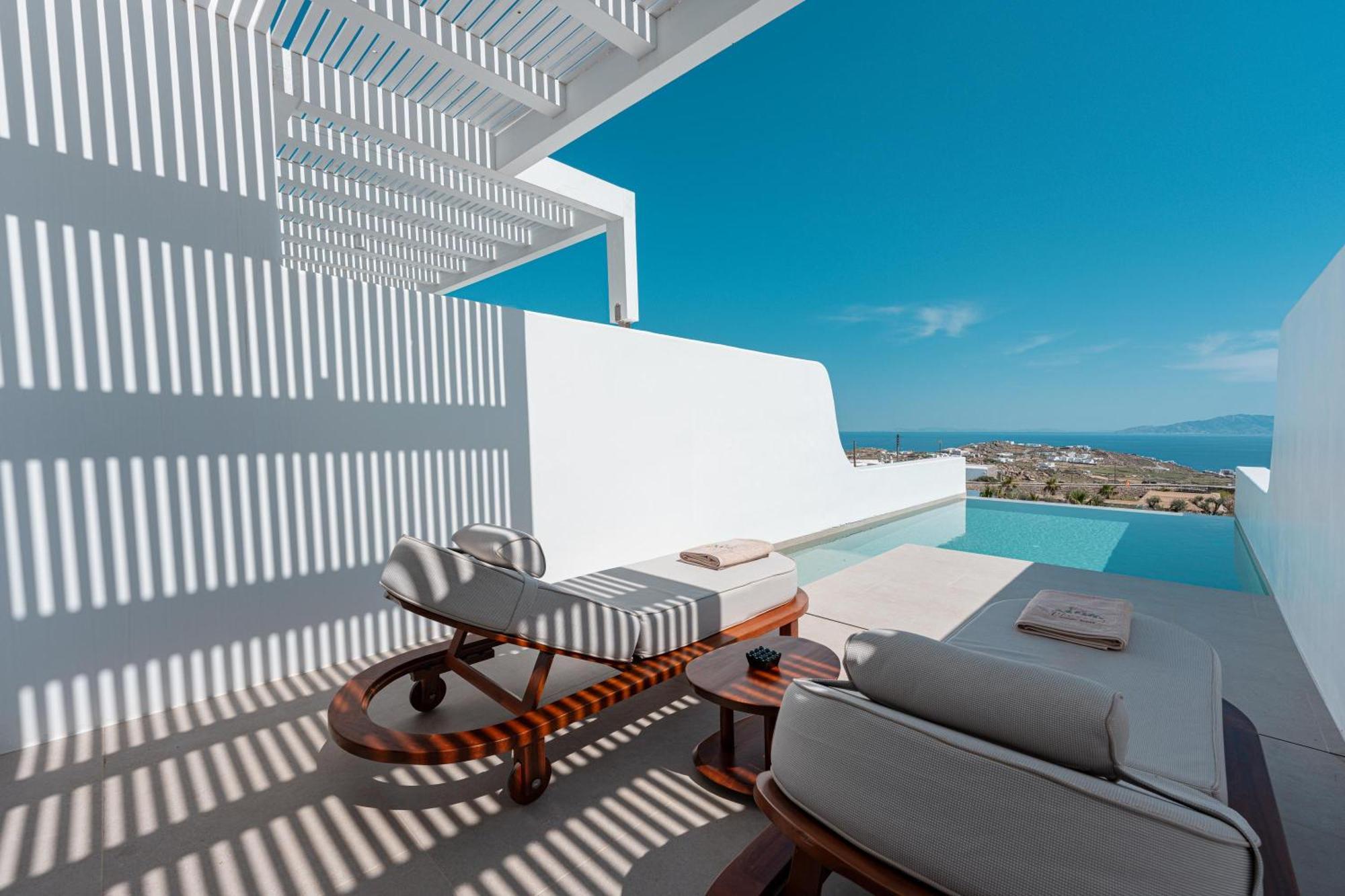 Muse Of Mykonos Luxury Suites Mykonos Town Luaran gambar