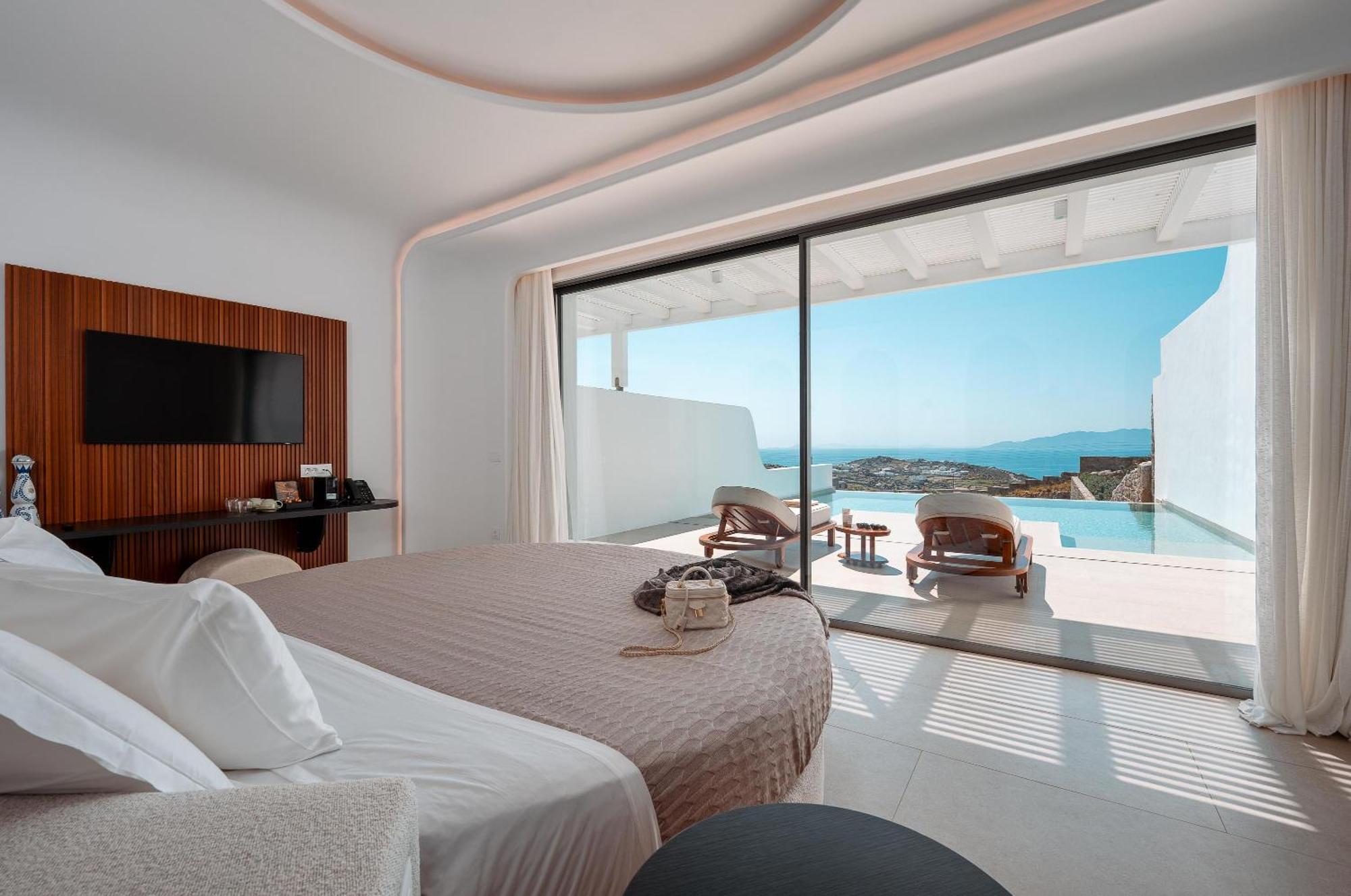 Muse Of Mykonos Luxury Suites Mykonos Town Luaran gambar