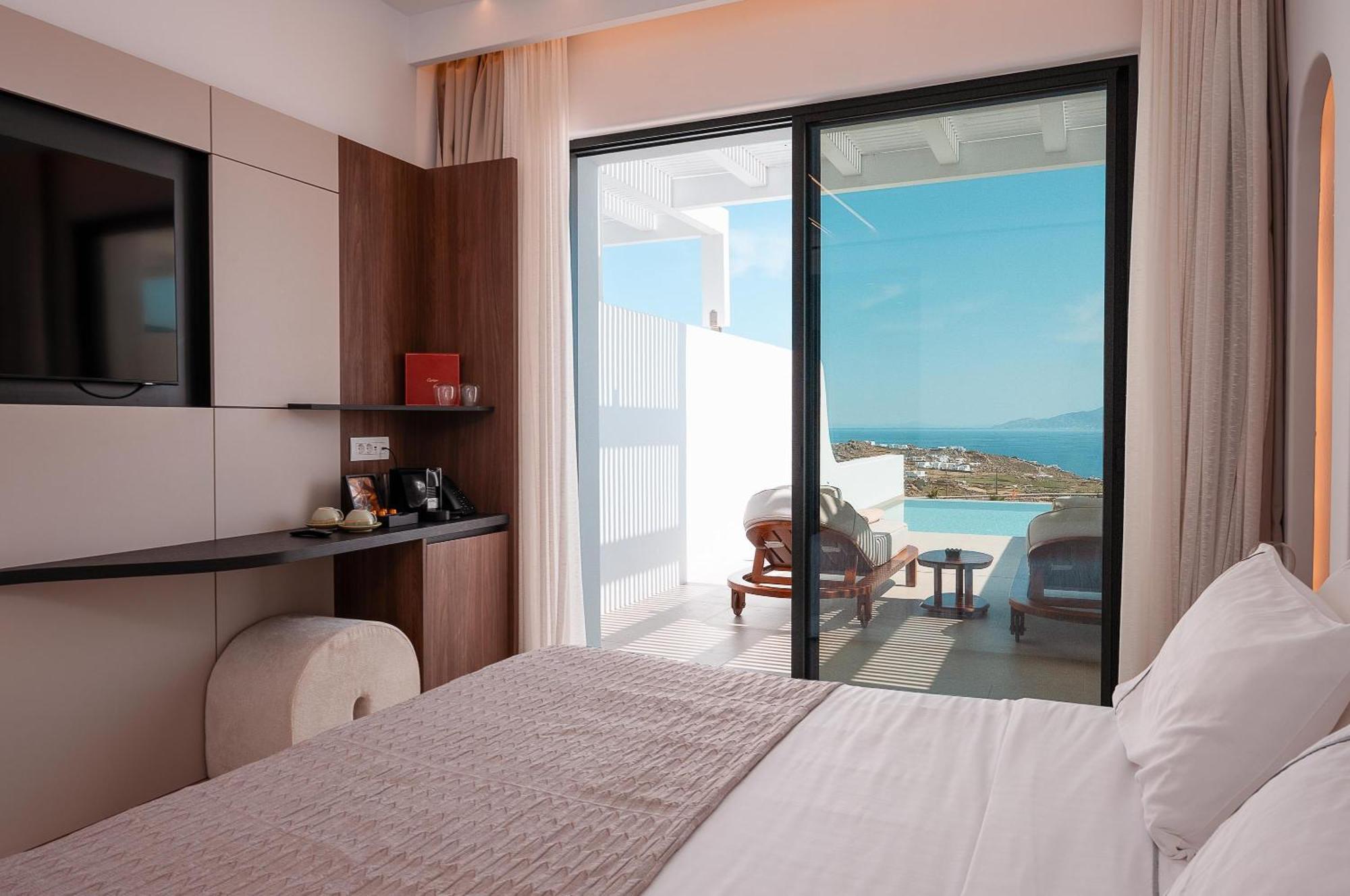 Muse Of Mykonos Luxury Suites Mykonos Town Luaran gambar