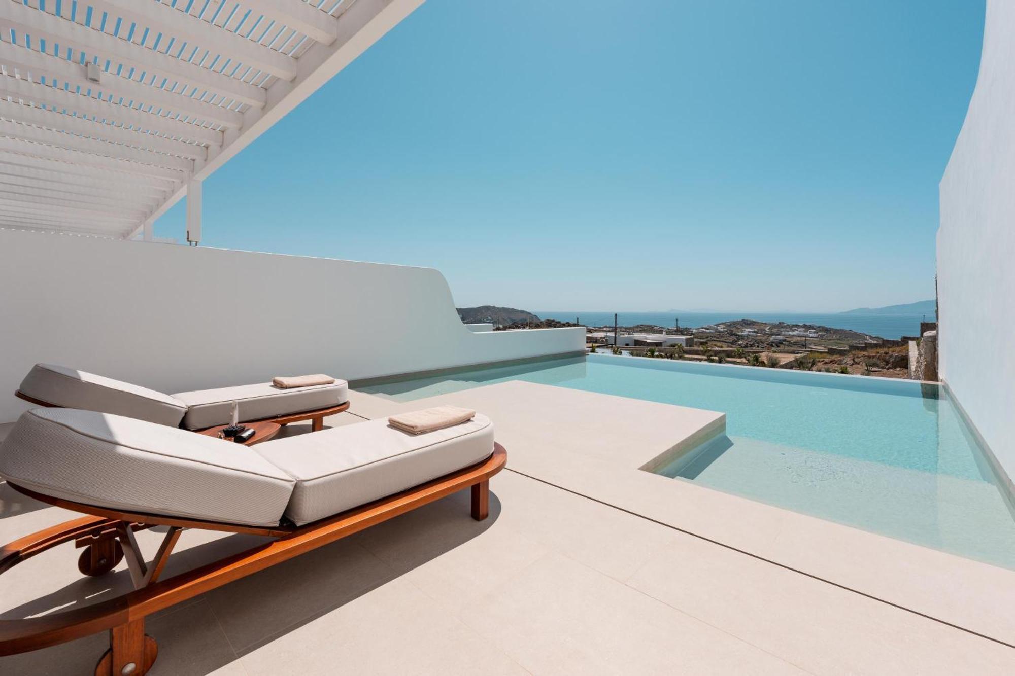 Muse Of Mykonos Luxury Suites Mykonos Town Luaran gambar